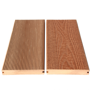 Platelage en bois classique 3D grain de bois 25mm épaisseur wpc